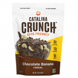 Catalina Crunch, Keto Friendly Cereal, Шоколад и банан, 9 унций (255 г)