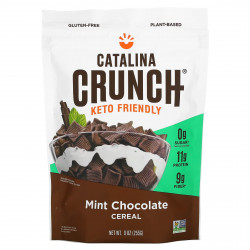 Catalina Crunch, Keto Friendly Cereal, мятный шоколад, 255 г (9 унций) (Товар снят с продажи) 