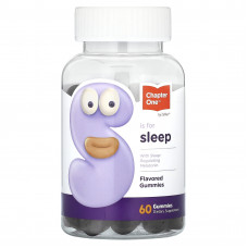 Chapter One, Sleep, с регулирующим сон мелатонином, со вкусом, 60 жевательных таблеток