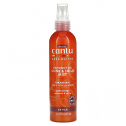 Cantu, Масло ши для натуральных волос, спрей для блеска и фиксации с кокосовым маслом, 237 мл (8 жидк. Унций)