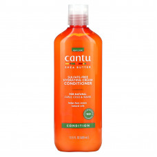 Cantu, Масло ши для натуральных волос, Увлажняющий крем-кондиционер без сульфатов, 13,5 жидких унций (400 мл)