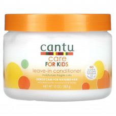 Cantu, Care For Kids, несмываемый кондиционер, деликатный уход за текстурированными волосами, 283 г (10 унций)