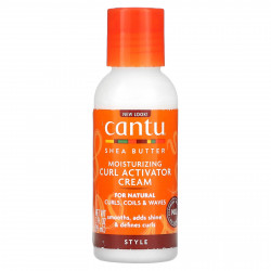 Cantu, увлажняющий крем-активатор с маслом ши, для естественных кучерявых и волнистых волос, 89 мл (3 жидк. унции)