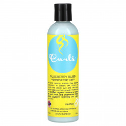 Curls, Blueberry Bliss, восстанавливающее средство для мытья волос, 236 мл (8 жидк. Унций)