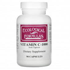 Ecological Formulas, витамин C-1000, 90 капсул