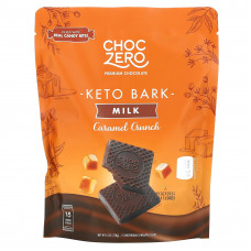 ChocZero, Keto Bark, молочная карамель, 15 мини-упаковок, 170 г (6 унций)