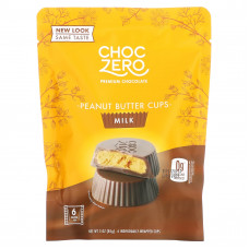 ChocZero, конфеты с молочным шоколадом и арахисовой пастой, 85 г (3 унции)