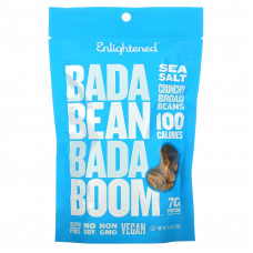 Bada Bean Bada Boom, Crunchy Broad Beans, морская соль, 128 г (4,5 унции)