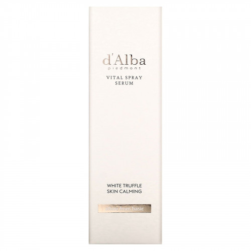d'Alba, Vital Spray Serum, белый трюфель, 100 мл (3,38 жидк. Унции)