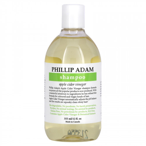 Phillip Adam, шампунь с яблочным уксусом, 355 мл (12 жидк. унций)