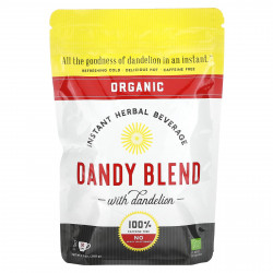 Dandy Blend, растворимый травяной напиток с органическим одуванчиком, без кофеина, 100 г (3,53 унции)
