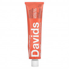 Davids Natural Toothpaste, Премиальная зубная паста, для детей и взрослых, натуральная клубника и арбуз, 149 г (5,25 унции)