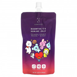 Everydaze, Essential C's Konjac Jelly, личи, 150 мл (5,07 жидк. Унции)