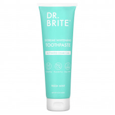 Dr. Brite, Extreme Whitening Toothpaste, активированный уголь, свежая мята, 142 г (5 унций)