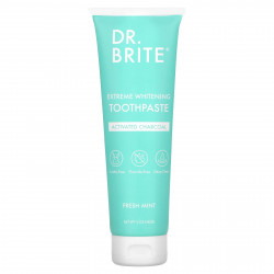 Dr. Brite, Extreme Whitening Toothpaste, активированный уголь, свежая мята, 142 г (5 унций)