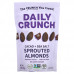Daily Crunch, Проросший миндаль, какао и морская соль, 141 г (5 унций)