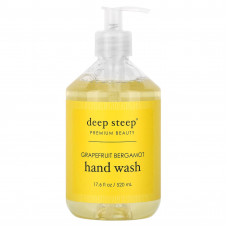 Deep Steep, Средство для мытья рук, грейпфрут и бергамот, 520 мл (17,6 жидк. Унции)