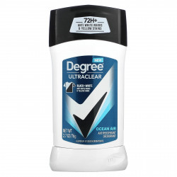 Degree, UltraClear, черный и белый, дезодорант-антиперспирант, Ocean Air, 76 г (2,7 унции)