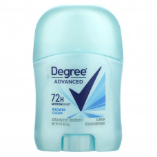 Degree, Advanced, MotionSense, 72 часа, дезодорант-антиперспирант, очищение для душа, 14 г (0,5 унции)
