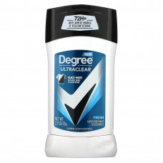 Degree, UltraClear, Black & White, дезодорант-антиперспирант, свежий, 76 г (2,7 унции)