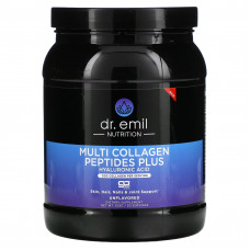 Dr. Emil Nutrition, Multi Collagen Peptides Plus, без добавок, 663 г
