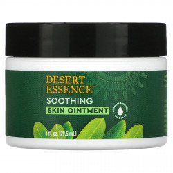 Desert Essence, Мазь для кожи с маслом чайного дерева, 1 жидкая унция (29.5 мл)