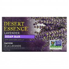 Desert Essence, мыло, лаванда, 142 г (5 унций)