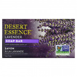 Desert Essence, мыло, лаванда, 142 г (5 унций)
