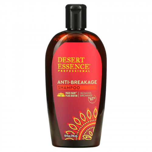 Desert Essence, Шампунь против ломкости, 10 жидких унций (296 мл)