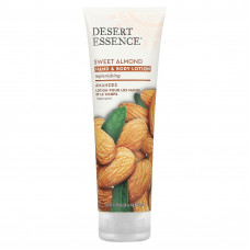 Desert Essence, Organics, лосьон для рук и тела с миндалем, 8 жидких унций (237 мл)