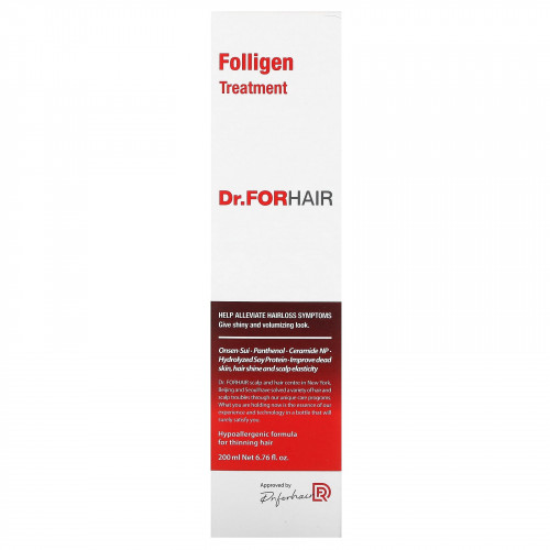 Dr.ForHair, Folligen Treatment, средство для волос, 200 мл (6,76 жидк. унций)