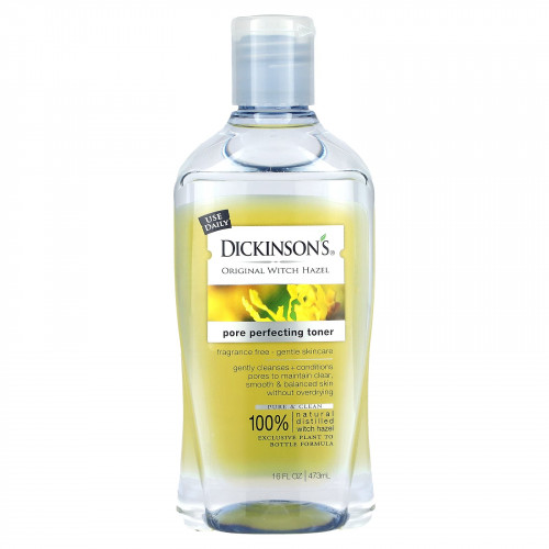 Dickinson Brands, Оригинальный тоник Witch Hazel для очищения пор, 473 мл (16 жидких унций)