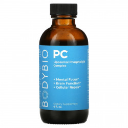 BodyBio, фосфатидилхолин, липосомальный фосфолипидный комплекс, 120 мл (4 жидк. унции)