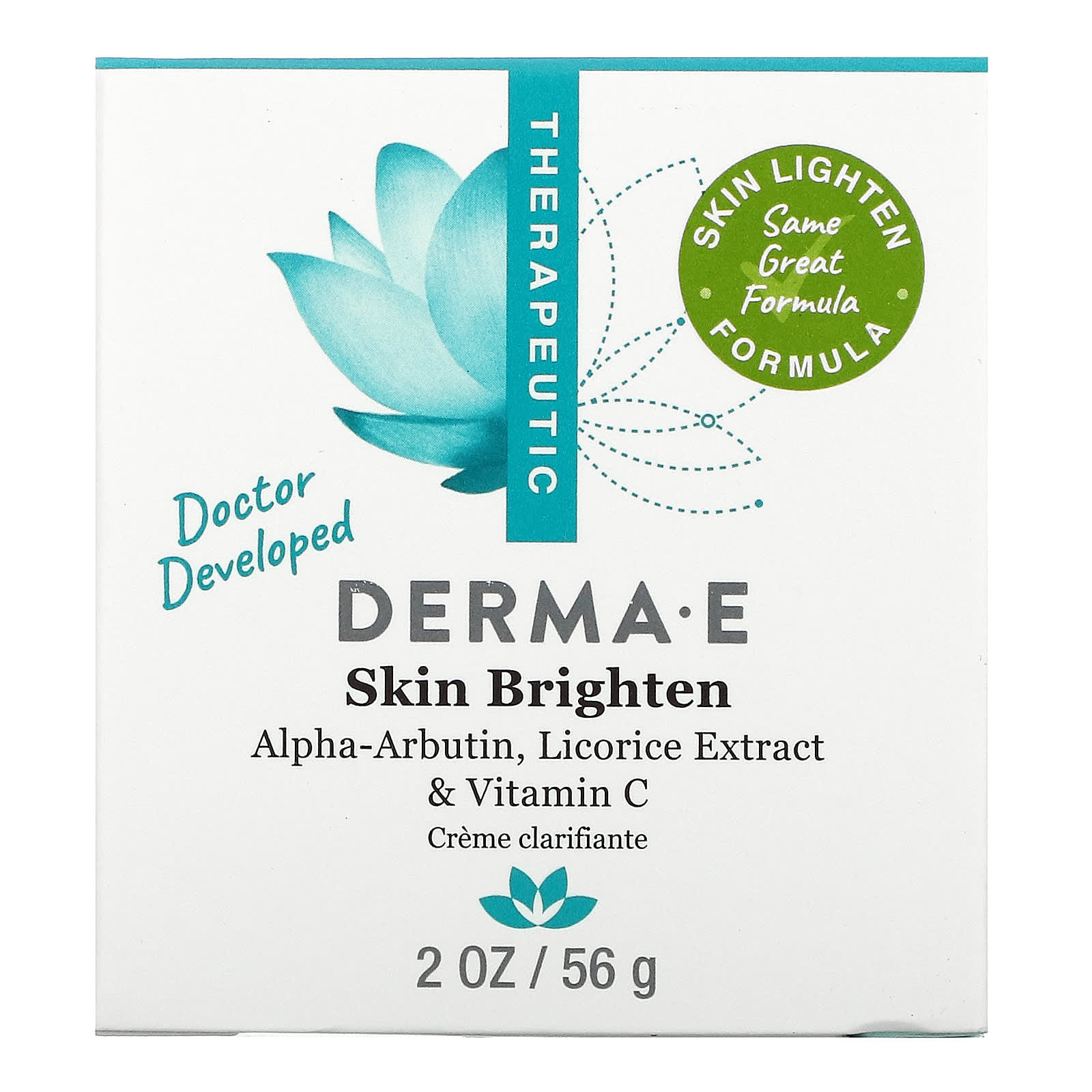 DERMA E, Skin Brighten, 56 г (2 унции)