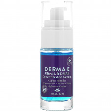 DERMA E, Ultra Lift DMAE, концентрированная подтягивающая сыворотка с диметиламиноэтанолом, 30 мл (1 жидк. унция)