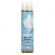 DERMA E, Scalp Relief Shampoo, шампунь для ухода за кожей головы, 296 мл (10 жидк. унций)