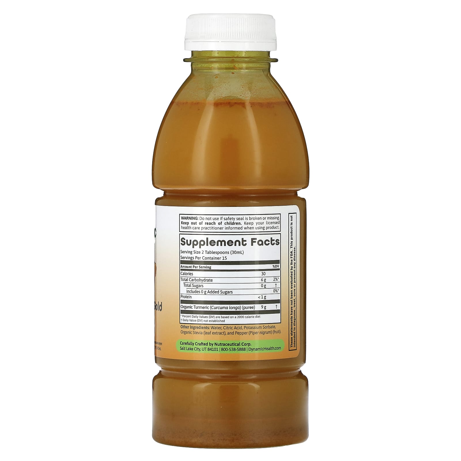 Dynamic Health, Turmeric Gold, куркума, 473 мл (16 жидк. унций)