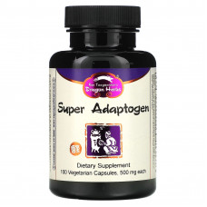 Dragon Herbs ( Ron Teeguarden ), Super Adaptogen, 500 mg, 100 Vegetarian Capsules