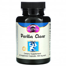 Dragon Herbs ( Ron Teeguarden ), Perilla Clear, 500 мг, 60 вегетарианских капсул