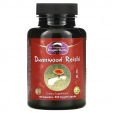 Dragon Herbs ( Ron Teeguarden ), Duanwood Reishi, 500 мг, 100 вегетарианских капсул