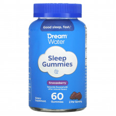 Dream Water, Sleep, Snoozeberry`` 60 жевательных таблеток