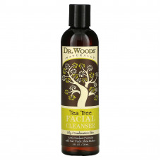 Dr. Woods, очищающее средство для лица, чайное дерево, 236 мл (8 жидк. унций)