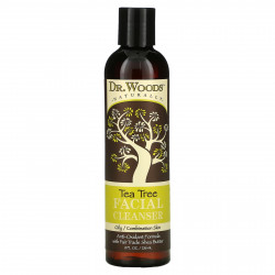 Dr. Woods, очищающее средство для лица, чайное дерево, 236 мл (8 жидк. унций)