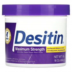 Desitin, Паста от подгузников, максимальная эффективность, 454 г (16 унций)