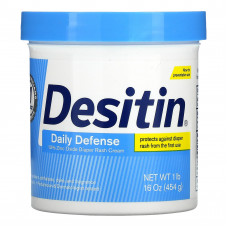 Desitin, крем для устранения опрелостей, ежедневная защита, 453 г (16 унций)