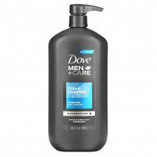 Dove, Men + Care, гель для душа и тела, комфортное очищение, 887 мл (30 жидк. Унций)