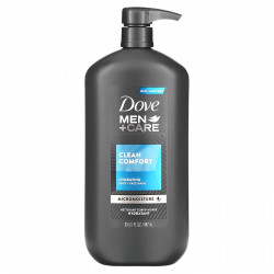 Dove, Men + Care, гель для душа и тела, комфортное очищение, 887 мл (30 жидк. Унций)