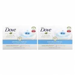 Dove, Care & Protect, антибактериальное косметическое мыло, 2 шт. по 106 г (3,75 унции)