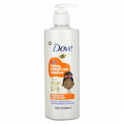 Dove, Kids Care, питательный кондиционер, для локонов, кудрей и завитков, 518 мл (17,5 жидк. Унции)