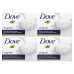 Dove, Мыло Beauty Bar, глубокое увлажнение, белое, 4 шт., По 106 г (3,75 унции)